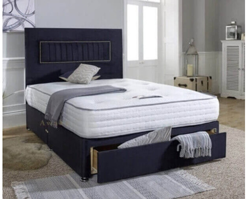 Buckingham Silk Pocket Sprung Mattress Divan Set by Beauty Sleep