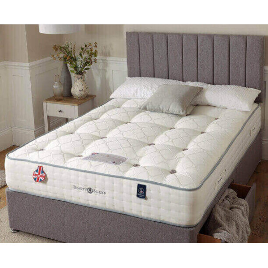 Beauty Sleep Elegant 2000 pocket sprung medium firm divan bed