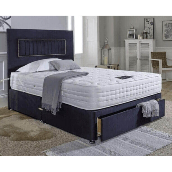 Beauty Sleep Galaxy 2000 pocket sprung memory foam divan bed