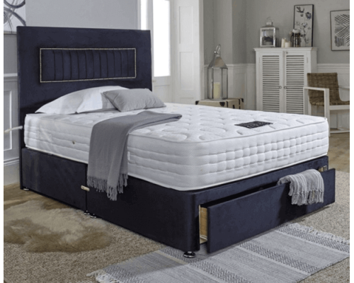 Galaxy Memory 2000 Pocket Spring Divan Set by Beauty Sleep Galaxy Memory 2000 Pocket Spring Divan Set by Beauty Sleep