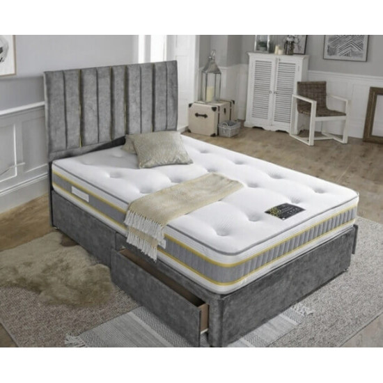 Balmoral Firm Hand Tufted Mattress Divan Set with Headboard by Beauty Sleep | Divan Beds (by Bedz4u.co.uk)