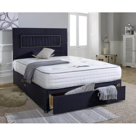 Buckingham Silk Pocket Sprung Mattress Divan Set by Beauty Sleep | Divan Beds (by Bedz4u.co.uk)
