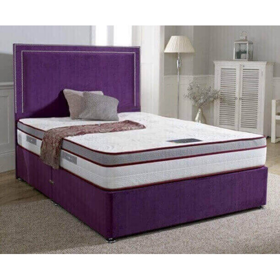 Madrid 1000 Pocket Encapsulated Tencel Mattress Divan Set | Divan Beds (by Bedz4u.co.uk)