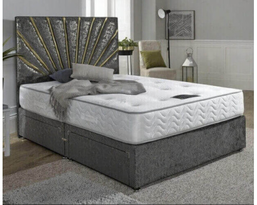 Mayfair Hand Tufted Divan Set with Free Headboard by Beauty Sleep 