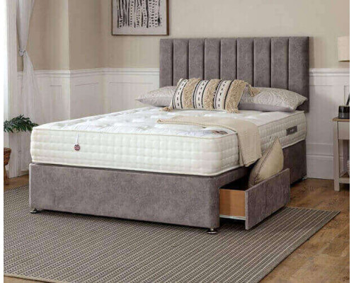 Platinum 1500 Pocket Spring Divan Set  by Beauty Sleep 