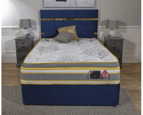 Saturn 1000 Pocket Memory Pillow Top Divan by Beauty Sleep 