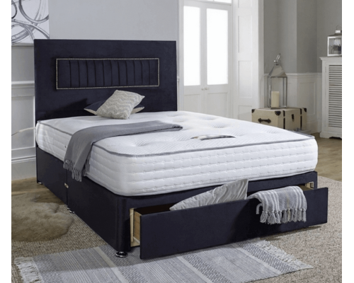 Buckingham Silk Pocket Sprung Mattress Divan Set by Beauty Sleep