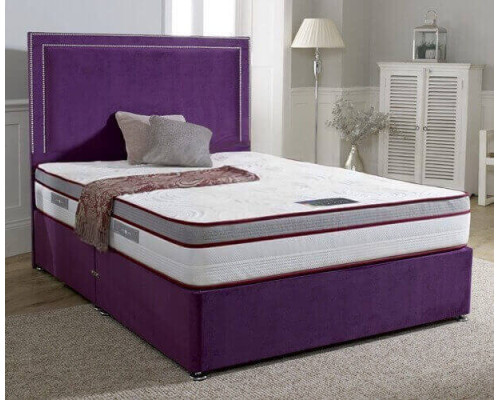 Madrid 1000 Pocket Encapsulated Tencel Mattress Divan Set  Madrid 1000 Pocket Encapsulated Tencel Mattress Divan Set