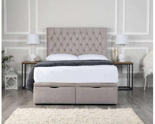 Parker Front Opening Ottoman Storage Bed in Various Colours 