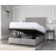 Bedz4u Parker front opening ottoman storage bed with open storage base