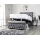Chesterfield Front Opening Ottoman Storage Bed Frame | Storage Beds (by Bedz4u.co.uk)