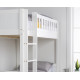Lakewood White Shaker Styled Panelled Wooden Bunk Bed | Bunk Beds (by Bedz4u.co.uk)