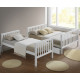 Maxi White Triple Sleeper Bunk Bed | Bunk Beds (by Bedz4u.co.uk)