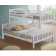 Maxi White Triple Sleeper Bunk Bed | Bunk Beds (by Bedz4u.co.uk)