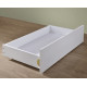 Artisan Beds White sleeper bunk bed with storage drawers