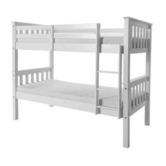 Heartlands Furniture Porto white wooden bunk bed