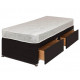 New Oxford Damask Quilted Divan Set By Monarch Beds | Divan Beds (by Bedz4u.co.uk)