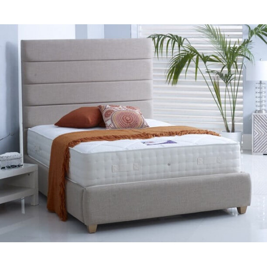 Clover Handmade Fabric Upholstered Bed Frame | Handmade Fabric Bed Frames (by Bedz4u.co.uk)