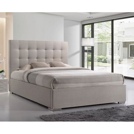 Nevada Stone Upholstered Fabric Bed by Time Living | Fabric and Upholstered Bed Frames (by Bedz4u.co.uk)
