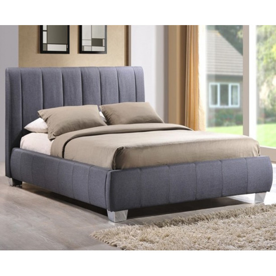 Braunston Grey Upholstered Fabric Bed by Time Living | Fabric and Upholstered Bed Frames (by Bedz4u.co.uk)