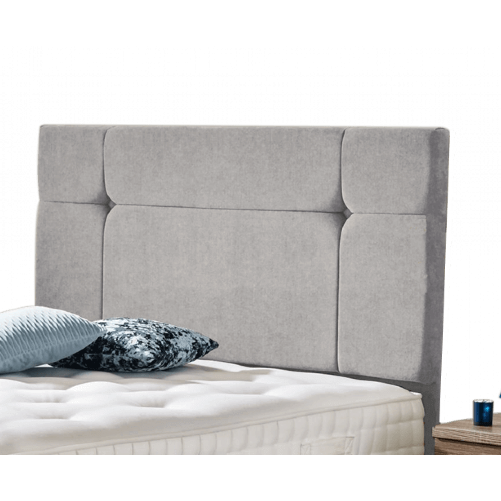 Ella Modern Panelled Hand Tufted Floor Standing Headboard