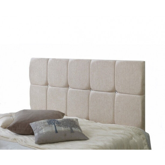 Imogen Square Panelled Modern Strutted Headboard with Crystal Diamantes | Standard Strutted Headboards (by Bedz4u.co.uk)