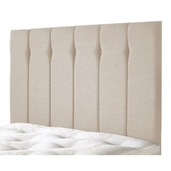 Lacey Hand Tufted Vertical Panelled Floor Standing Headboard | Floor Standing Headboards (by Bedz4u.co.uk)