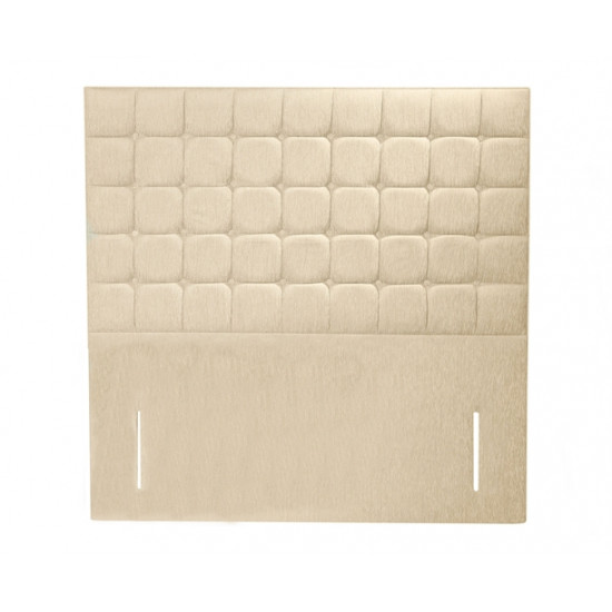 Rome Cubed Tufted Panelled Fabric Floor Standing Headboard | Floor Standing Headboards (by Bedz4u.co.uk)