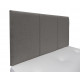 Texas Modern Vertical Panelled Fabric Headboard | Standard Strutted Headboards (by Bedz4u.co.uk)