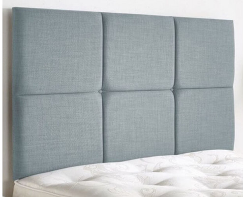Zoe Square Panelled Hand Tufted Fabric  Strutted Headboard 