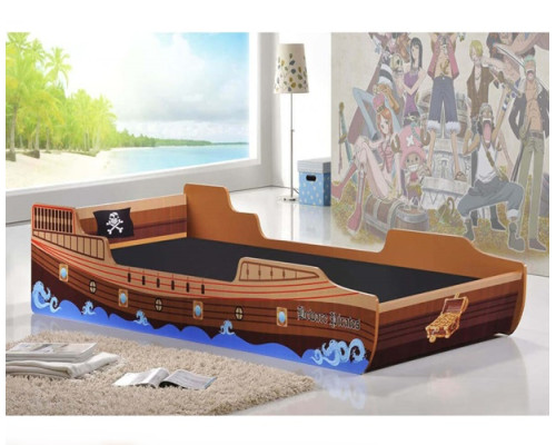 Kids Caribbean Pirate Ship Bed by Heartlands Furniture