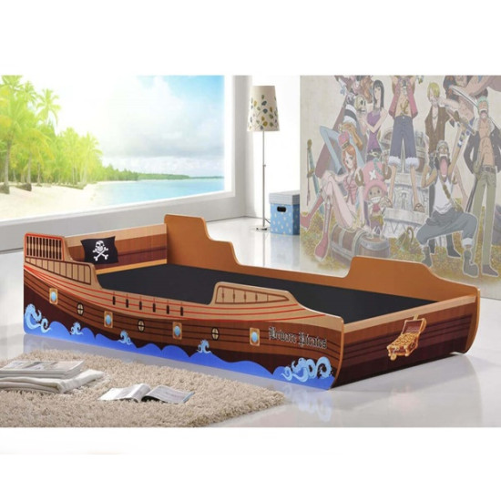 Kids Caribbean Pirate Ship Bed by Heartlands Furniture | Kids Beds (by Bedz4u.co.uk)