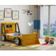 JBB Yellow Kid s Novelty Tractor Digger Bed by Artisan | Kids Beds (by Bedz4u.co.uk)