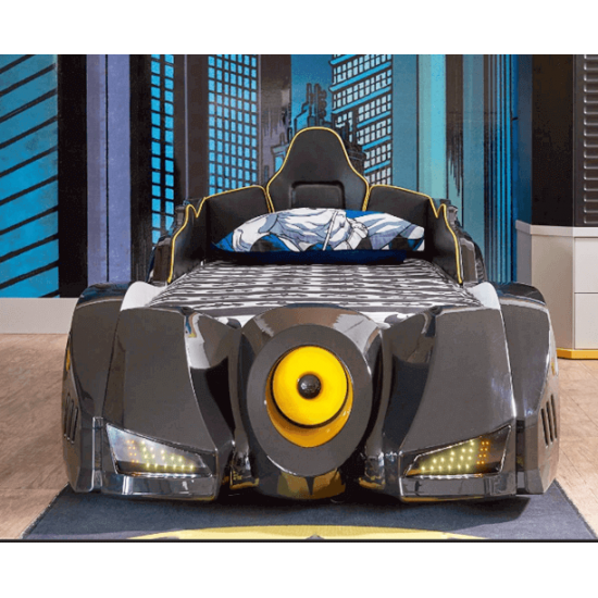 Batman Black Kids Themed Novelty Car Bed | Kids Beds (by Bedz4u.co.uk)