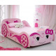 Girls Single Pink Princess Racing Car Bed Frame by Artisan | Kids Beds (by Bedz4u.co.uk)