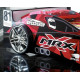 Kids Black MRX Racing Car Bed with Alloy Wheels | Kids Beds (by Bedz4u.co.uk)