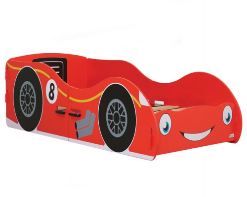 Kidsaw Red Junior Racing Car Bed