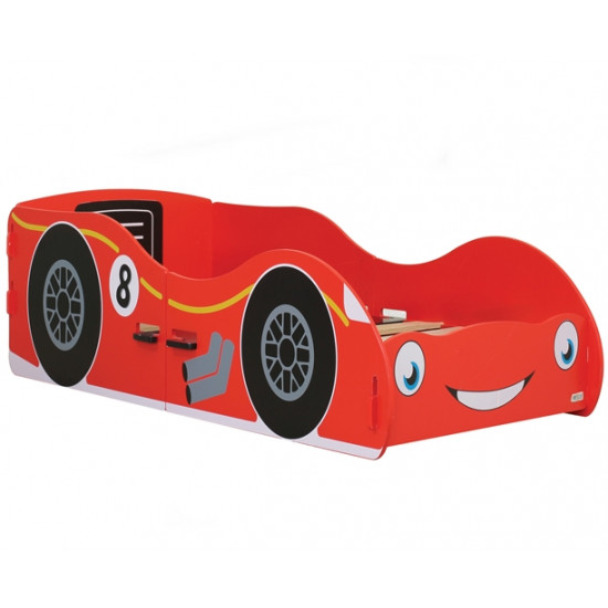 Kidsaw Red Junior Racing Car Bed | Kidsaw Bedroom Range (by Bedz4u.co.uk)