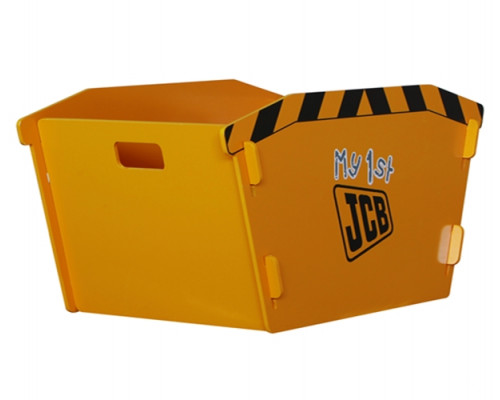  JCB Skip Toy Box for Chidrens Bedrooms by Kidsaw