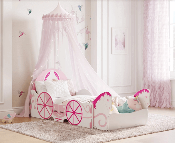 Horse and Carriage Kids Themed Toddler Bed by Kidsaw
