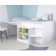 Pilot Cabin Bed finished in White by Kidsaw | Kidsaw Bedroom Range (by Bedz4u.co.uk)
