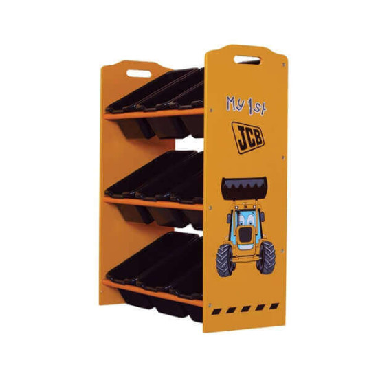 Kidsaw JCB bedside cabinet for kids bedroom