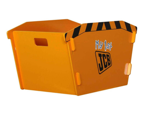  JCB Skip Toy Box for Chidrens Bedrooms by Kidsaw