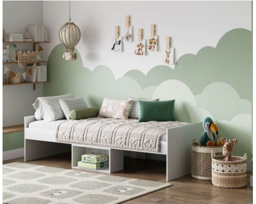 Kidsaw Kudl Flash White Single 3ft Cabin Bed with Storage Kidsaw Kudl Flash White Single 3ft Cabin Bed with Storage