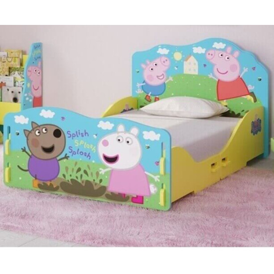 Kidsaw Peppa Pig kids toddler bed frame