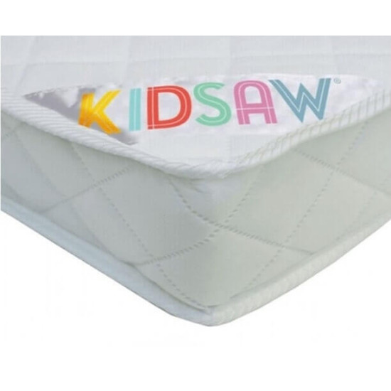 Kidsaw Deluxe Sprung Junior Toddler Mattress – Cosy and Supportive Kidsaw deluxe sprung standard single mattress