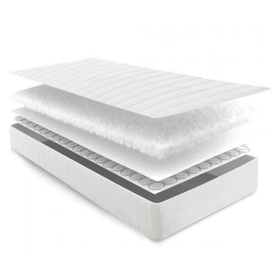 Kidsaw Single Deluxe Sprung Mattress – UK 3ft Mattress Kidsaw deluxe sprung single mattress