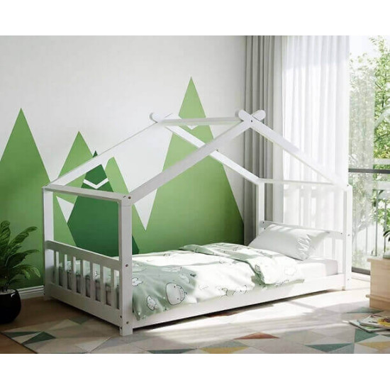 Jinsen Single White Cottage Bed Jinsen Single White Cottage Bed