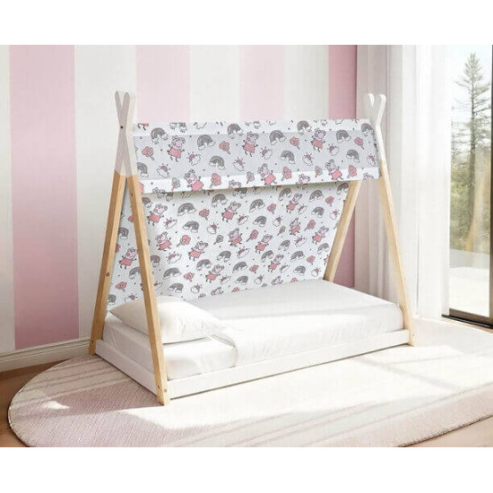 Playful Themed Toddler House Bed for Little Ones kidsaw-peppa-pig-toddler-house-bed-childrens-bedroom