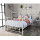 Victoria White Gloss Traditional Ornate Metal Bed | Metal Beds (by Bedz4u.co.uk)
